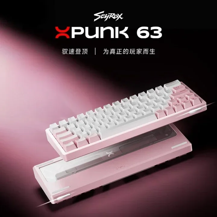 国内未発売】Scyrox XPUNK63 磁気キーボード 新しい SCYROX Xpunk63