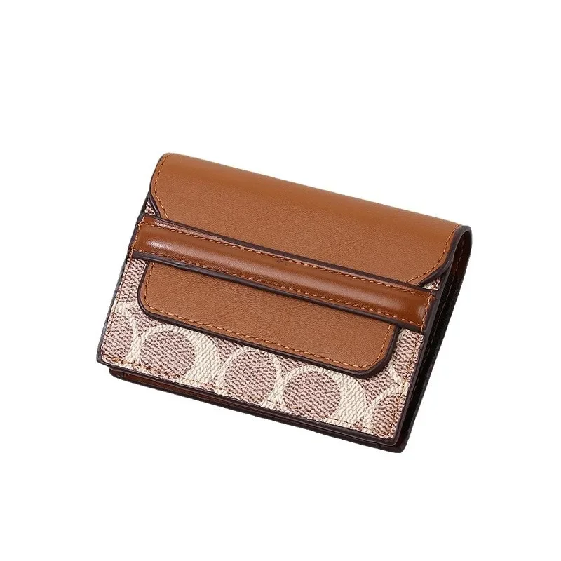 Card Bag Women's Multi-card Compact Wallet Document Storage Bag Women's Premium Sense Large Capacity Storage Wallet