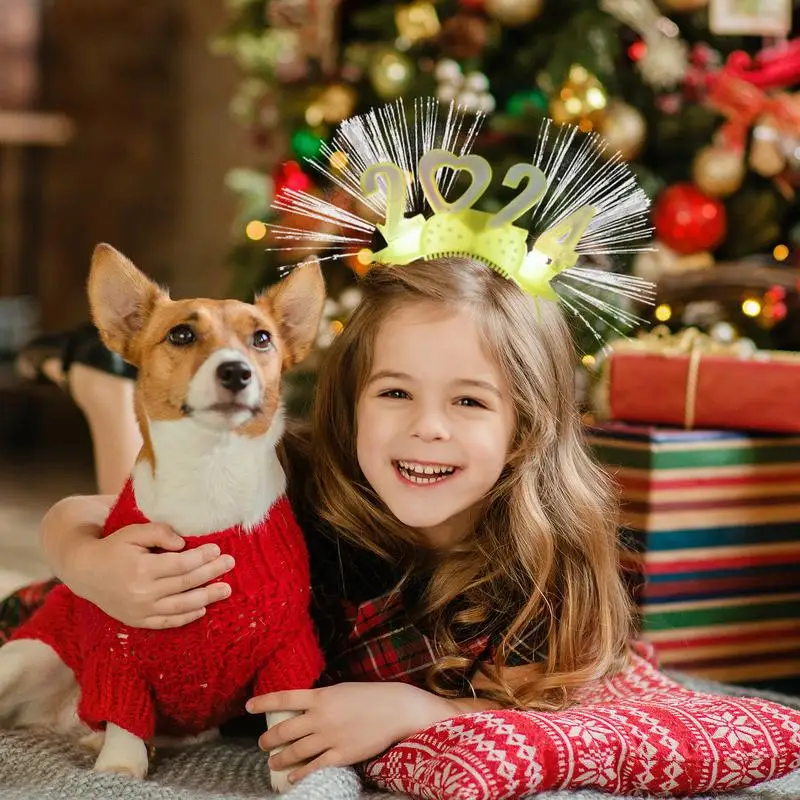 Light Up Headbands Light Up Headbands For Women Festive LED Crown Durable Headpiece For Women Girls Parties