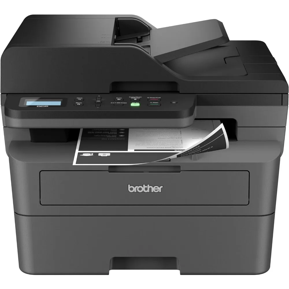 

DCP-L2640DW Wireless Compact Monochrome Multi-Function Laser Printer with Copy and Scan, Duplex, Mobile, Black & White