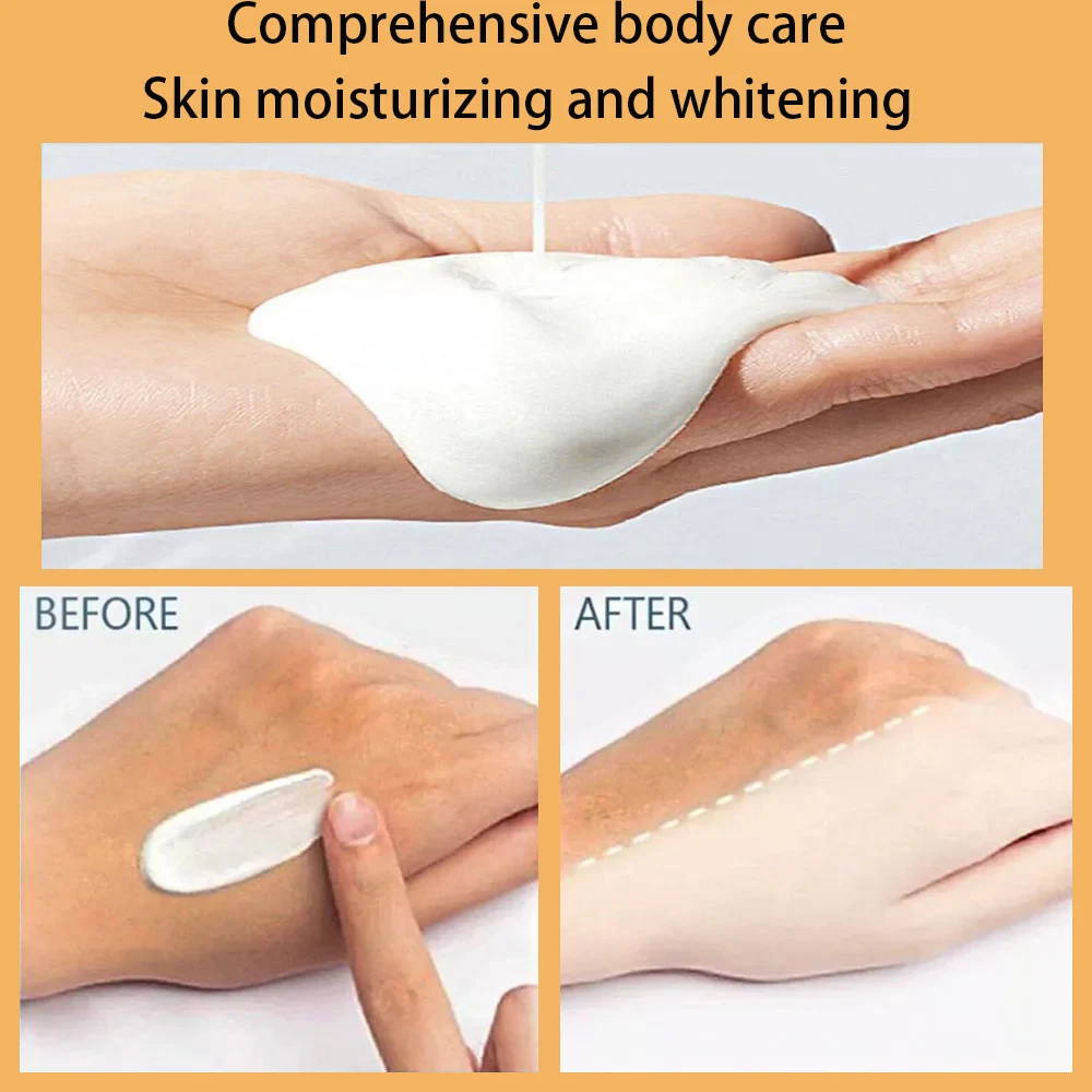 Body Whitening Cream Remove Thigh Inner Joint Dark Melanin Knee Bleach Private Part Whiten Lighten Moisturize Brighten Body Care 5