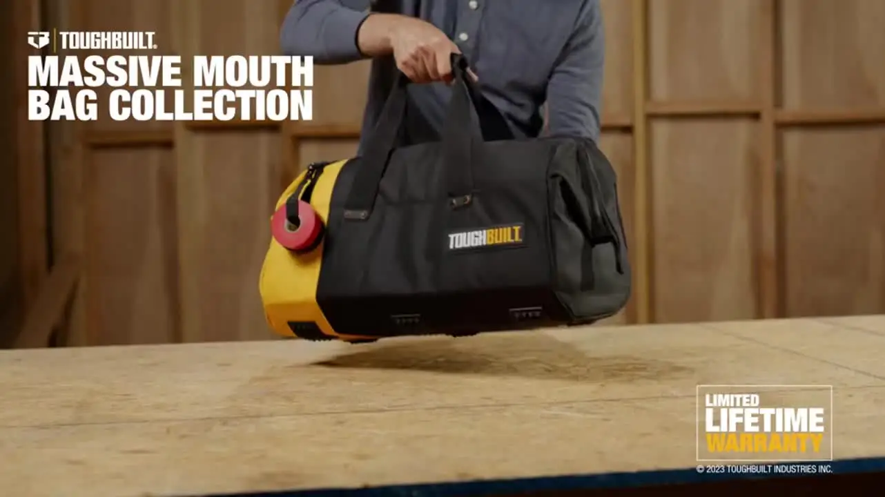 TOUGHBUILT TB-60-16/TB-60-20 16/20 Inch Massive Mouth Bag