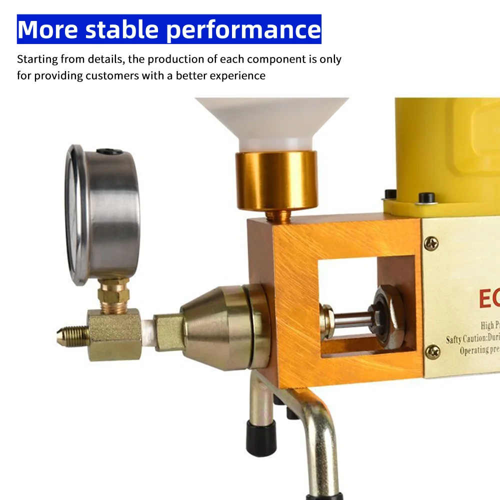 High Pressure 1100W Grouting Machine Waterproof Grouting Injection Pump Epoxy/Polyurethane Foam Liquid Leakage Tools
