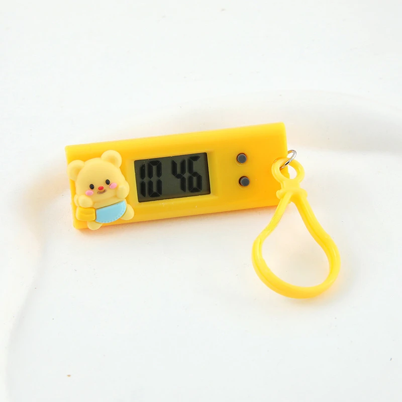Children's electronic small hanging watch, mini electronic clock, student timing watch