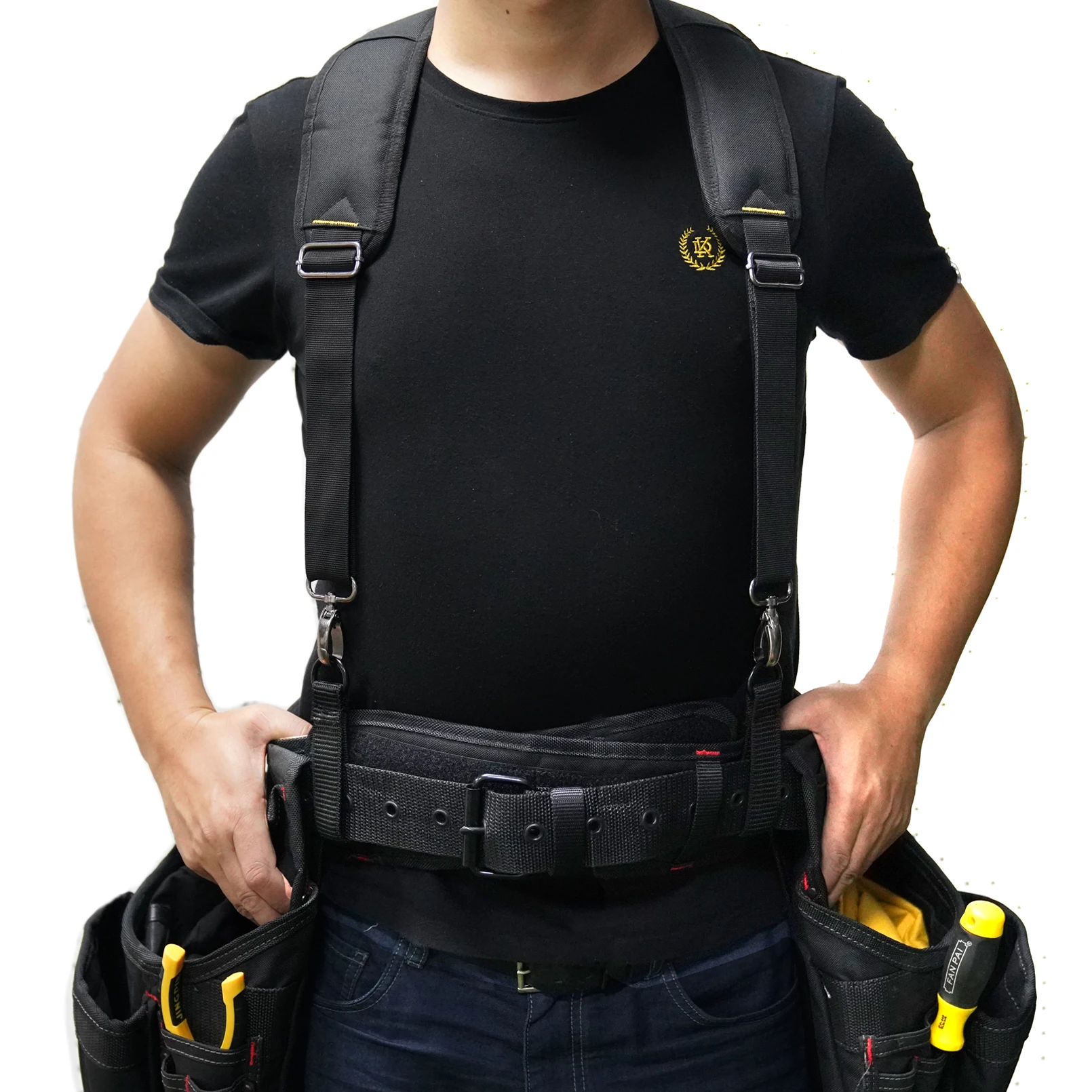Tool Belt Suspenders Y Type Construction Work Suspenders For
