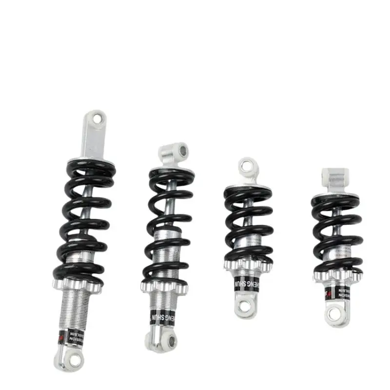 뜨거운 판매 1Pcs 안정적인 서스펜션 스프링 충격 흡수 장치 100/125/150mm 500/750/1200LBS 자전거 충격 흡수 장치 8mm 구멍 쉬운 설치