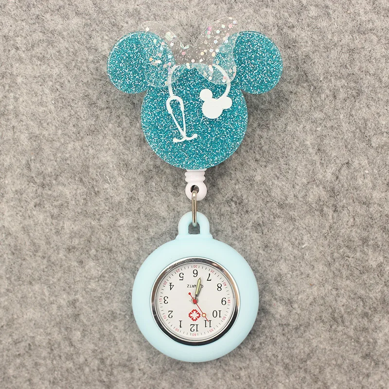 Pocket Watch Disney Nurse Watch Pinocchio Nurses Fob Watch