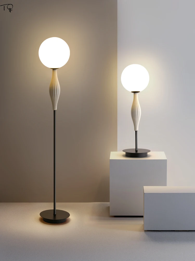 

Individual Designer Floor Lamp for Living Room Sofas LED G9 Simple Modern Light Fixtures Bedroom Bedside Background Study Cafe