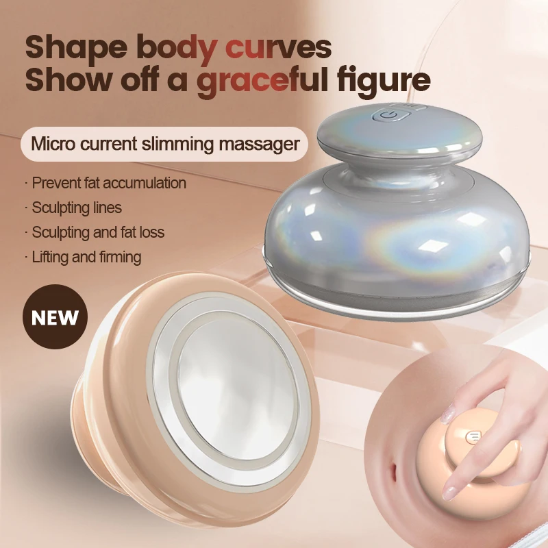 EMS Body Slimming Machine Fat Burner Slim Shaping Device LED Ultrasonic Vibration Heating Lose