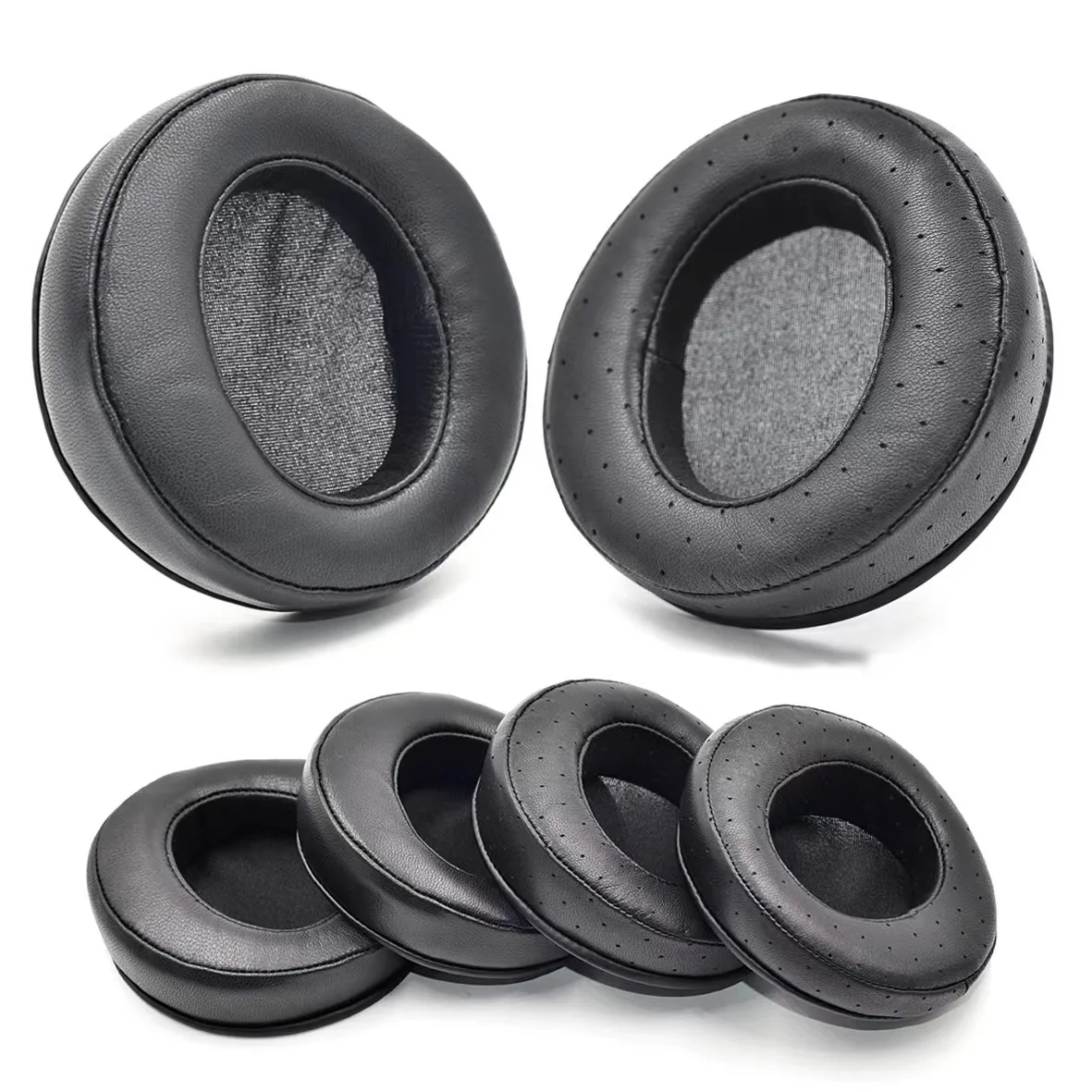 AngledUniversalEarpads100mm105mmGenuineSheepskinLeatherEarPads