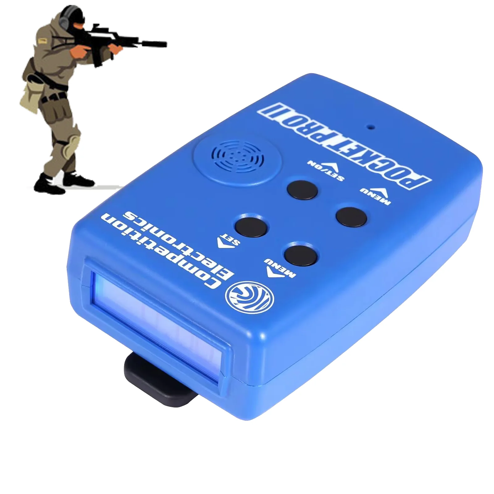 ElectronicShootingTimerWithSensorBuzzerHunterTrainingShootingTimerSpeedMeasurement