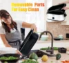 Oven 28 Quart Electric, Electric Roaster Pan with Visible & Self-Basting Lid, Large Stainless Steel Electric Turkey Roas 5