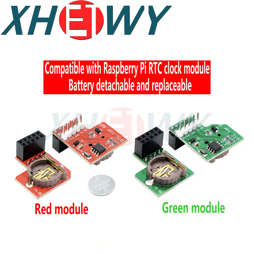 Compatibile Con Modulo Orologio Raspberry Pi Rpi Rtc Ds1307 Scheda Pcb Verde Scheda Pcb Rossa