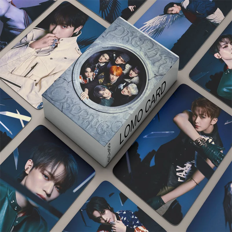 

55Pcs/Set Idol Group New Album SCAPE Lomo Card Photocards Printed Photo Jisung Chenle JAEMIN HAECHAN Jeno RENJUN MARK Fans Gift