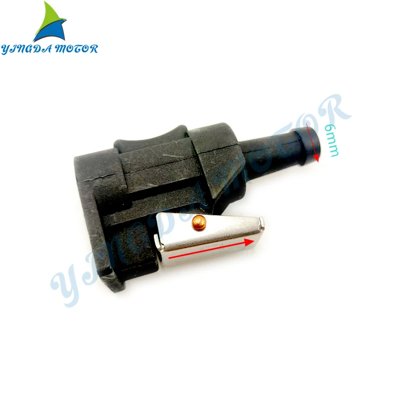 6Y2-24306-53 6Y1-24306-42 Yamaha 선외기 모터 Parsun, 연료 파이프 조인트 Comp 6Y1-24305-04 용 고무 연료 라인 호스
