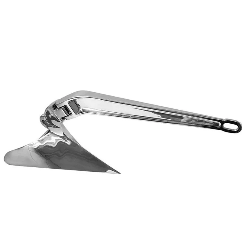 Plow Style 15lb/19lb/22lb Boat Anchor 316 Stainless Steel 7kg/9kg/10kg Versatile Anchor Marine Accessories 316 stainless steel marine boat hinged plow plough style anchor 5kg 7kg 9kg 10kg 12kg 15kg 16kg 20kg