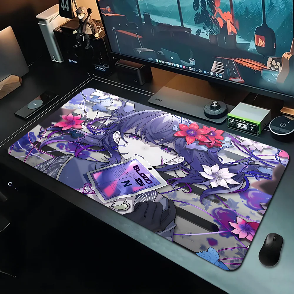 Project Sekai Large XXL Gaming Laptop Computer Desk Mat Mouse Pad Mouse Mat Notbook Mousepad Gamer 3