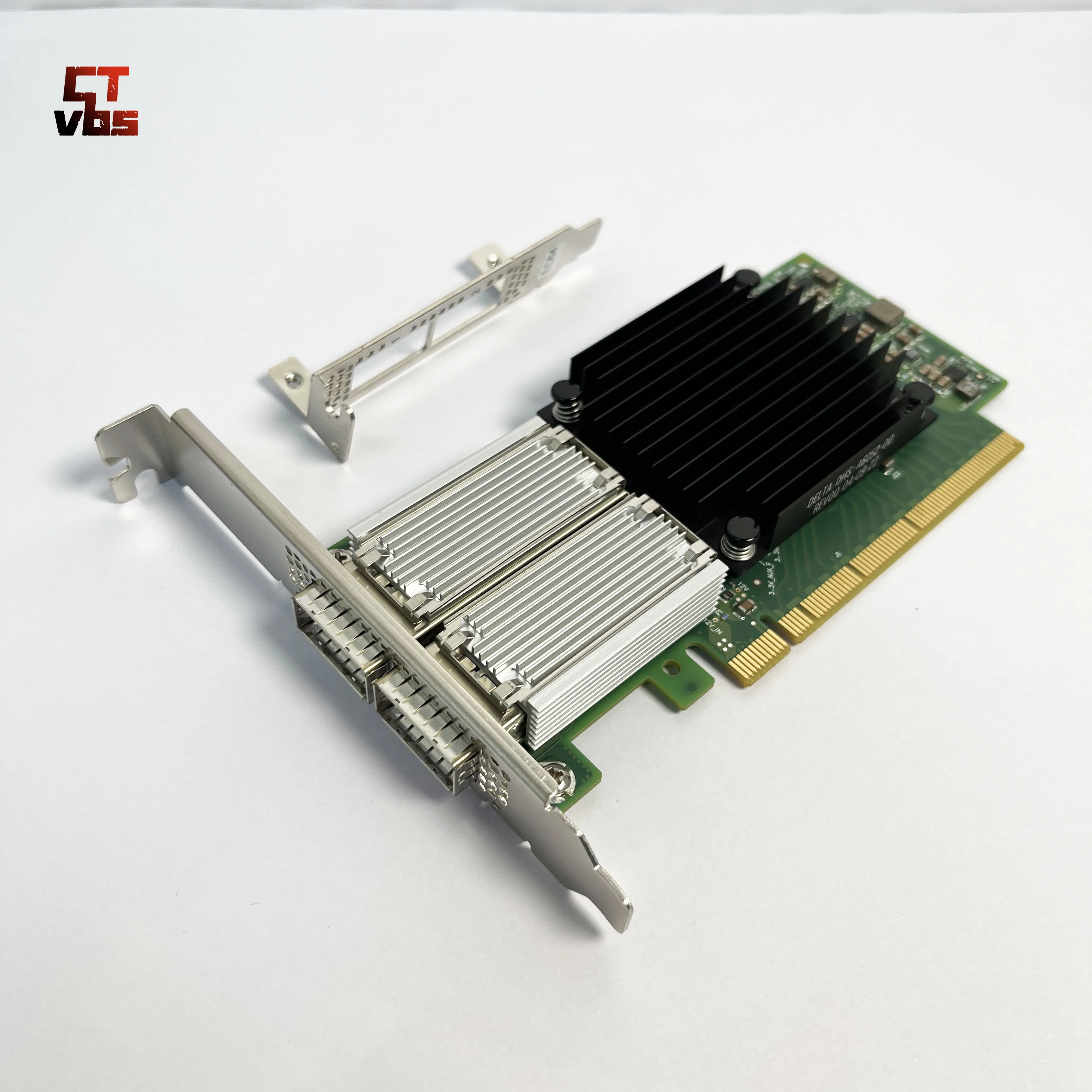CX516A 멜란록스 MCX516A-CCAT ConnectX ® -5 EN 100GbE 듀얼 포트 QSFP28 PCIe3.0 x 16 브래킷 모두 네트워크 인터페이스 카드