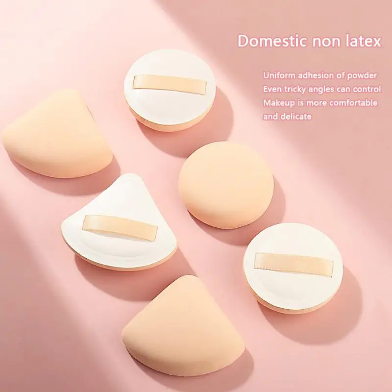 

Soft Cute Makeup Puff Set Wet Combined Cosmetic Sponge Cushion Puff Foundation Cream Makeup Tools Accessories