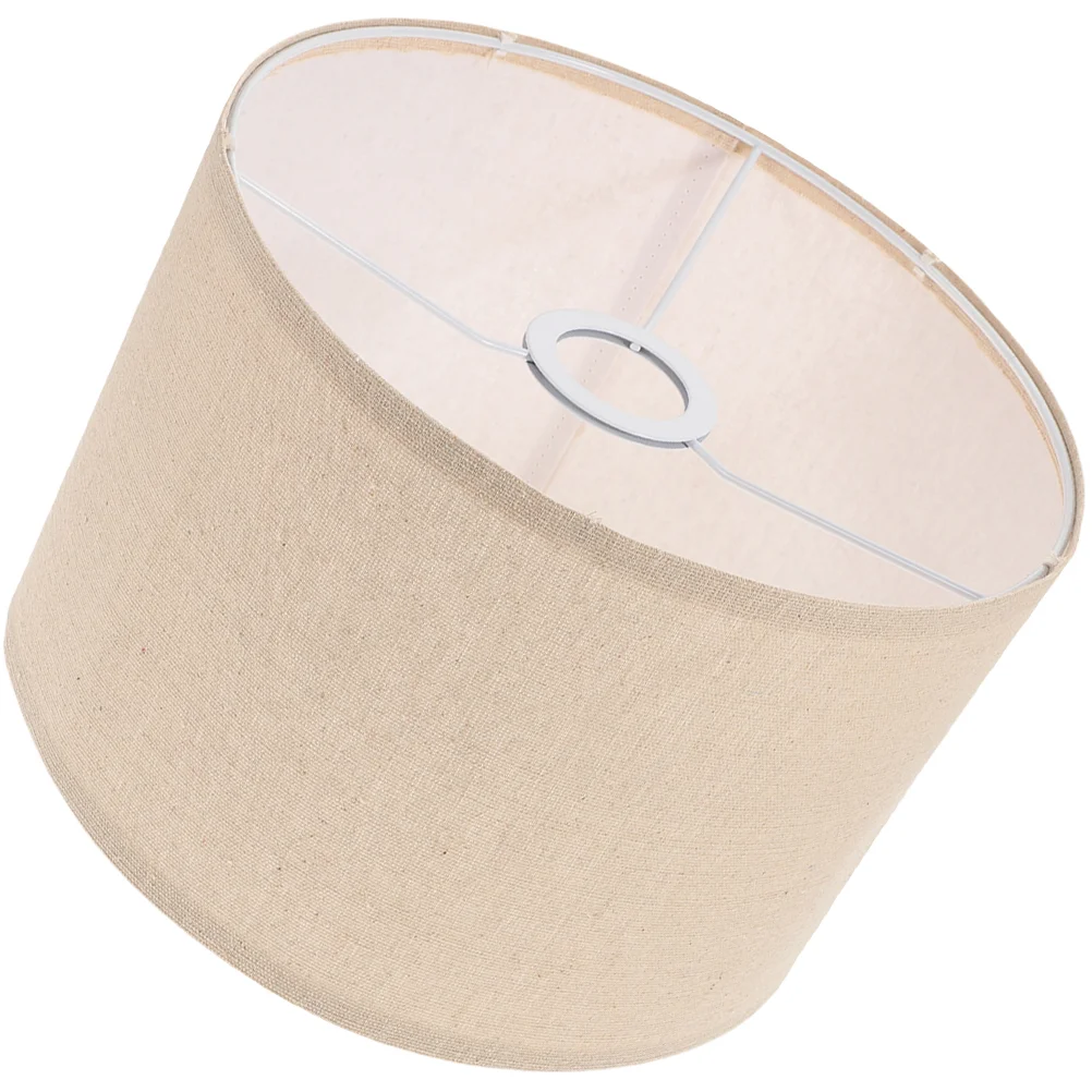 

Modern Lampshade Natural Linen Lamp Shade Drum Lampshade Replacement For Table Lamp Floor Light Lamp Shade Home Decor