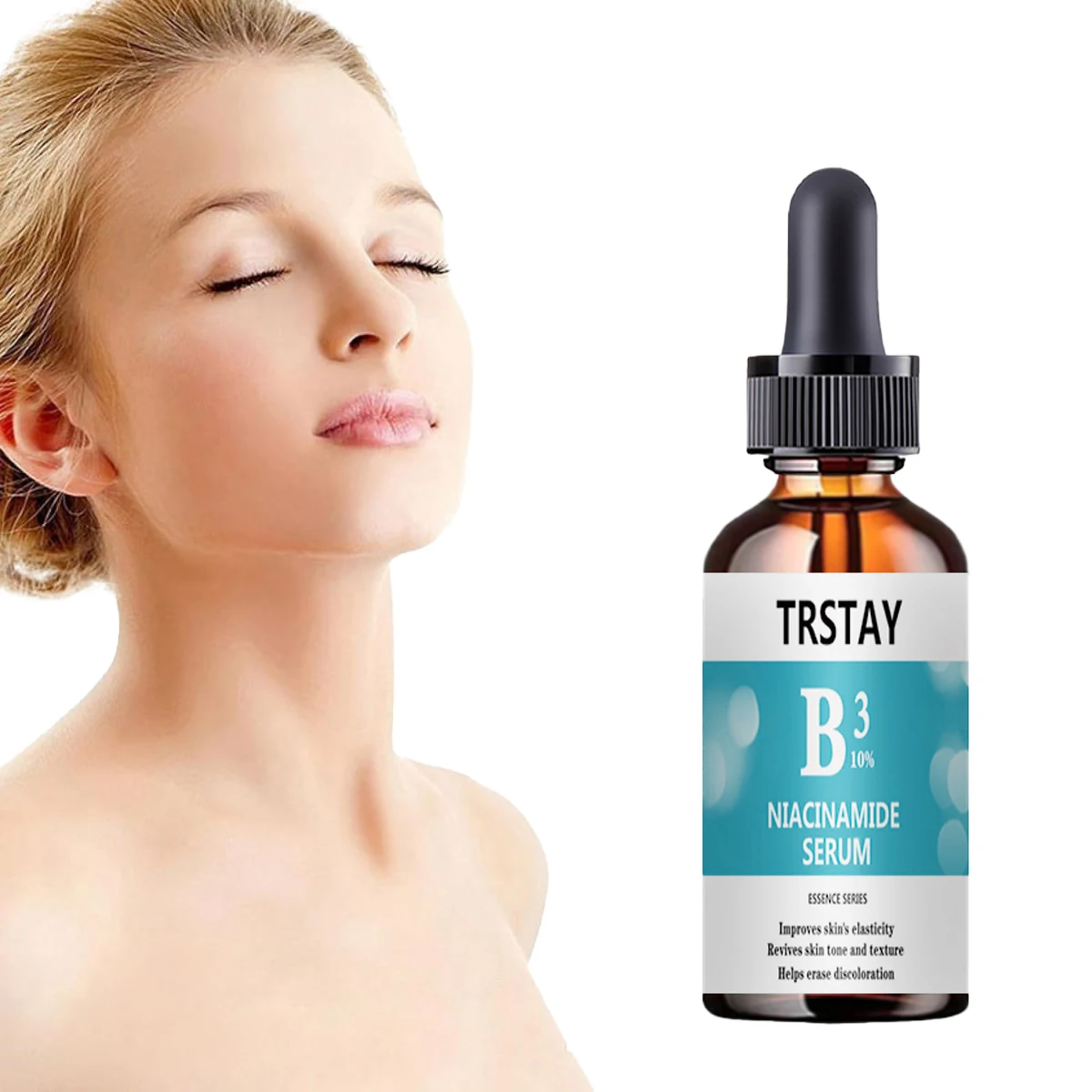 

Увлажняющая эссенция Niacinamide эссенция для лица для сухой тусклой грубой кожи, увлажняющий отбеливающий кожу лица