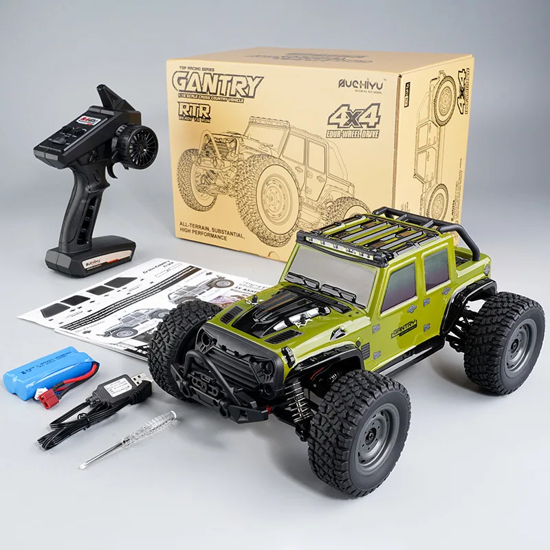 

New SCY-16103 1:16 Brushless Remote Control Off-road Pickup Car Stepless Speed Truck 4WD RC Simulation Model For Wrangler Toys