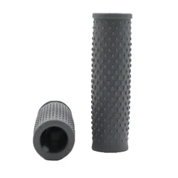 Non-Slip Black Rubber Handlebar Grip (Dark Grey)