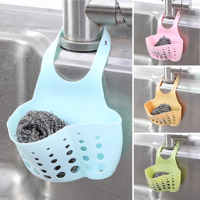 Kitchen Tools Accessories Sink Soap Sponge Holder Utensils Organizer
