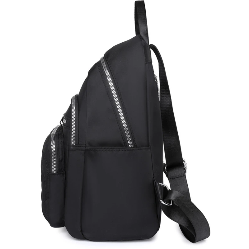 School Bag Small Backpack Purse Quilted Travel Daypack for Women Girls Teenager Student Multiple Pockets