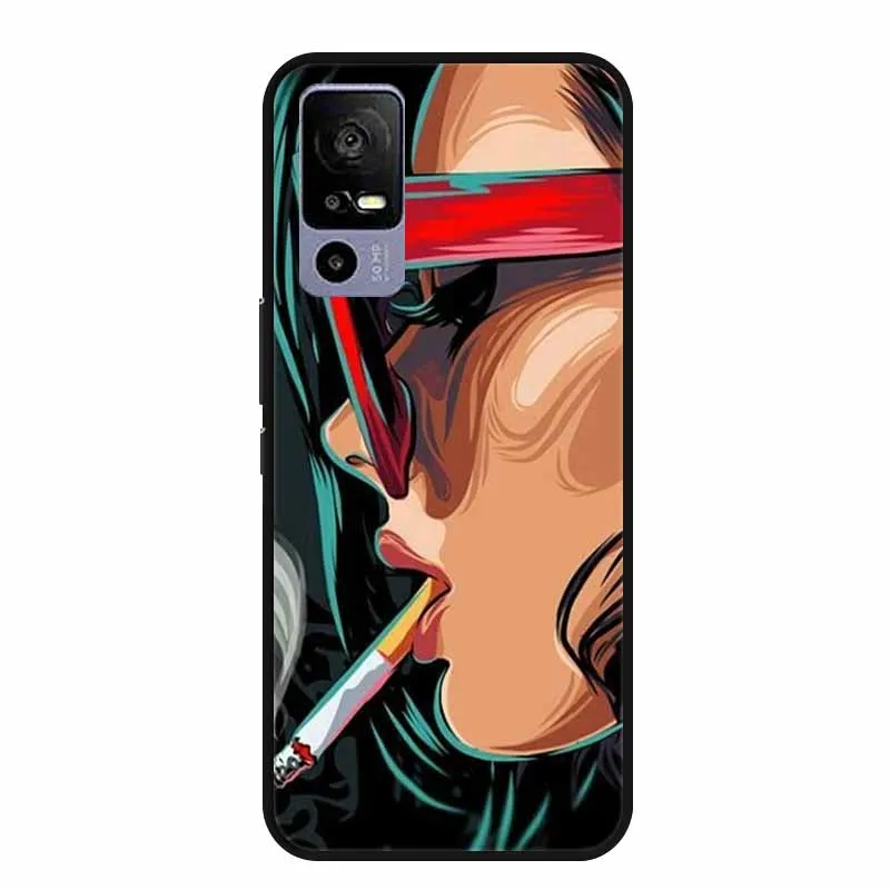 Stylish Shockproof Soft TPU Silicone Phone Case - Fashionable Protective Back Cover with Bumper Technology