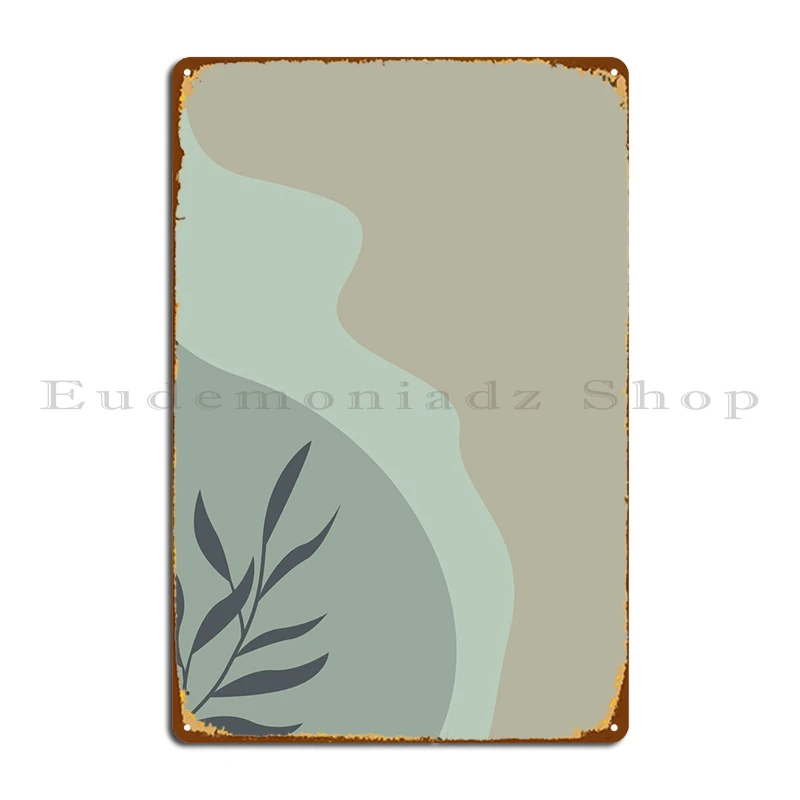 

Abstract Plant Metal Sign Poster Wall Cave Club Party Wall Decor Printing Plaques Tin Sign Poster