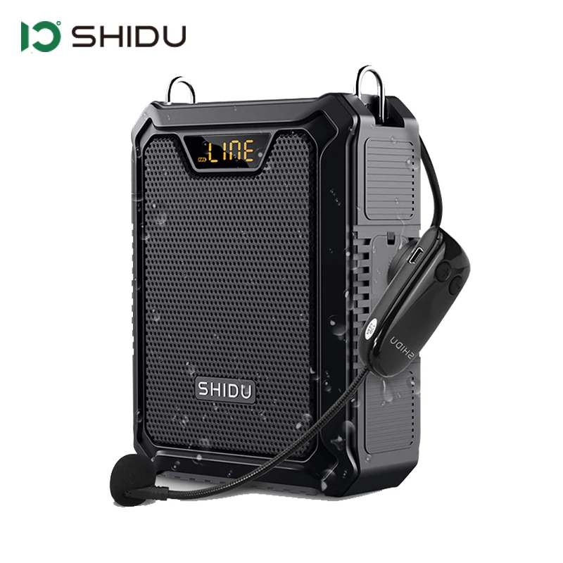 SHIDU – amplificateur de voix Portable 10W, sans fil/filaire