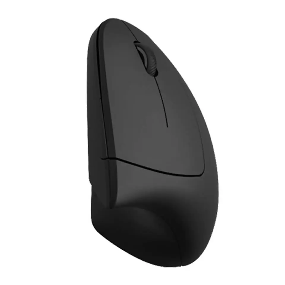 HKZA-Mouse Ergonômico Vertical, 2.4G, Sem Fio, Silencioso,