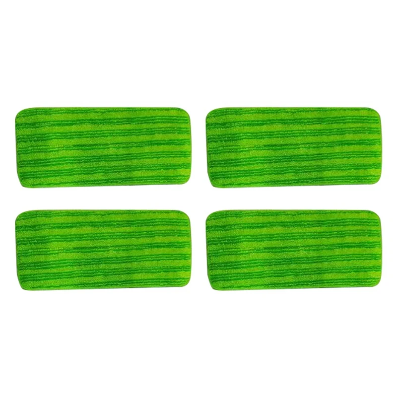 

4 шт., многоразовые накладки для швабры, для влажной струйной швабры