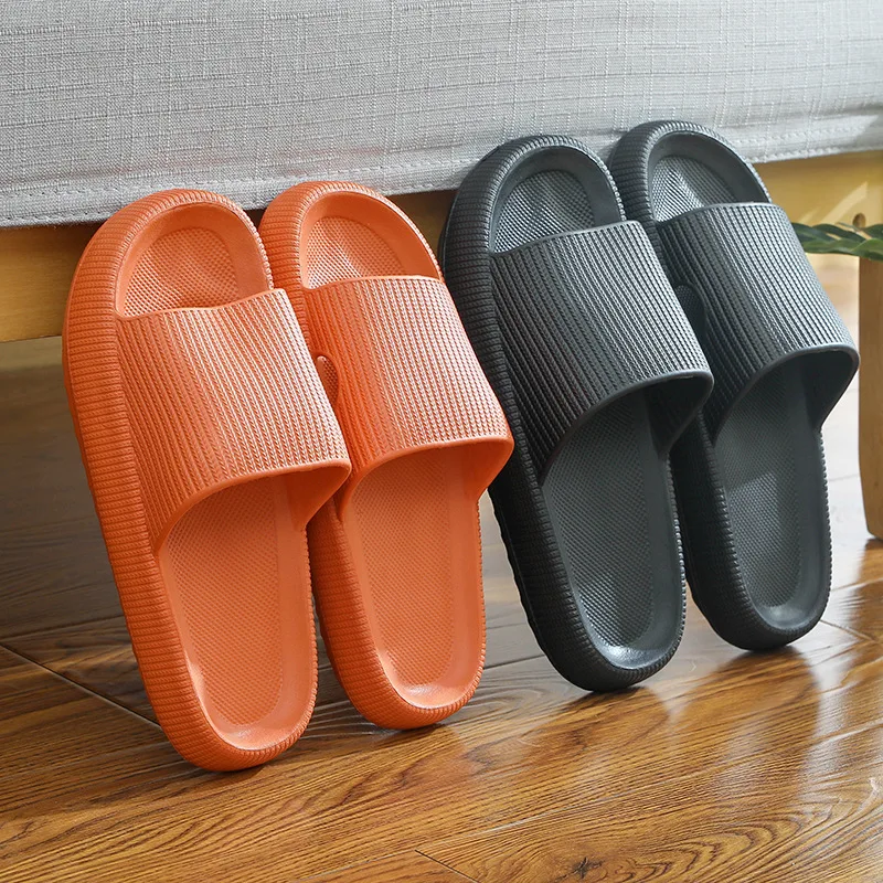 Women Platform Cloud Slippers Summer Beach Eva Soft Sole Slide Sandals Indoor Bathroom Anti-slip Shoes beach slippers women slippers women sandals
