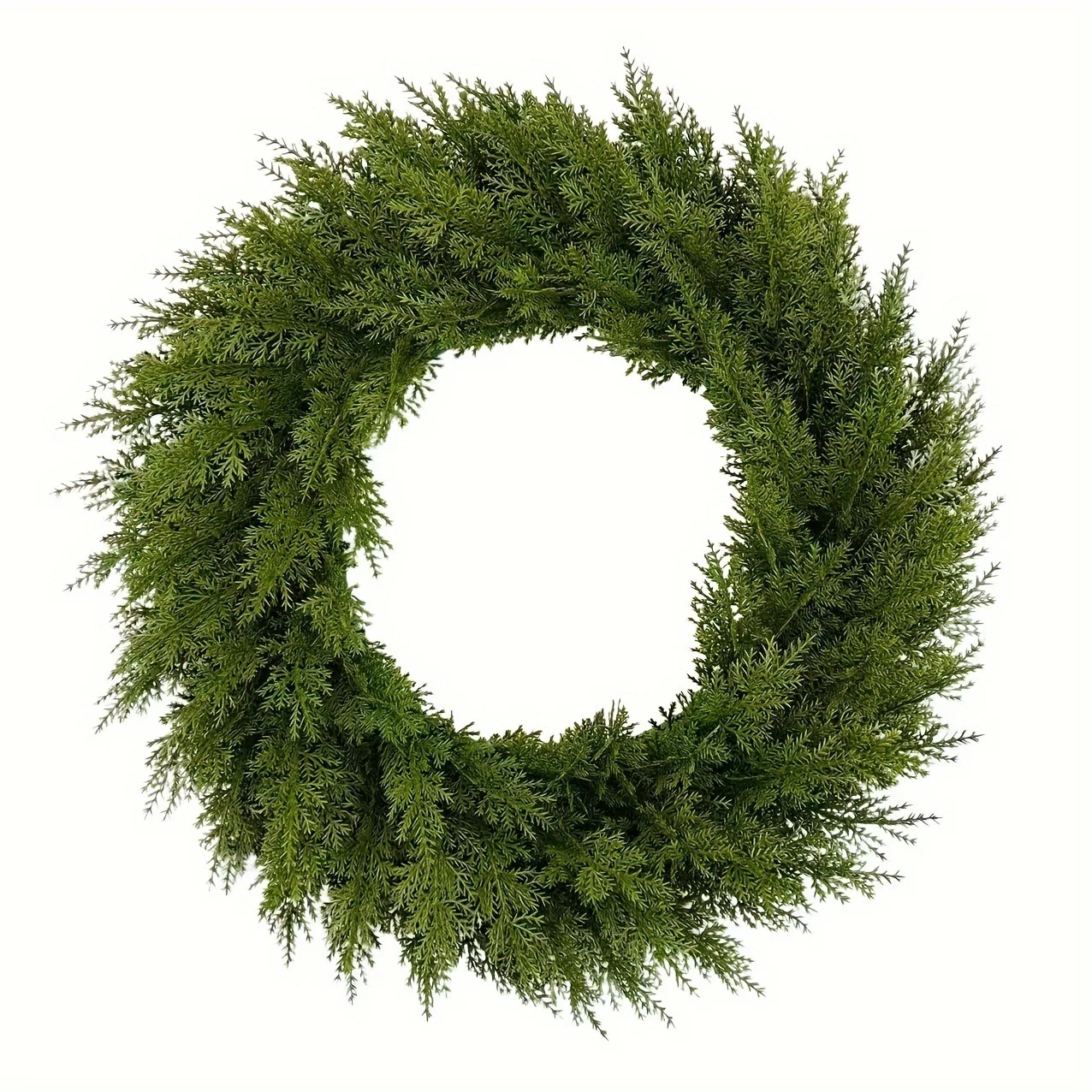 Realistic Artificial Green Christmas Wreath 5