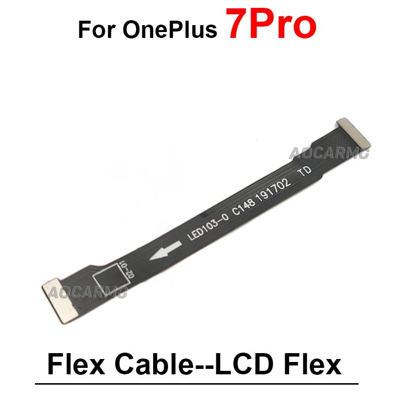 Nappe Dock Flex Interne Connecteur USB-C OnePlus 7 Pro / 7T Pro - Pièce De Rechange Neuve