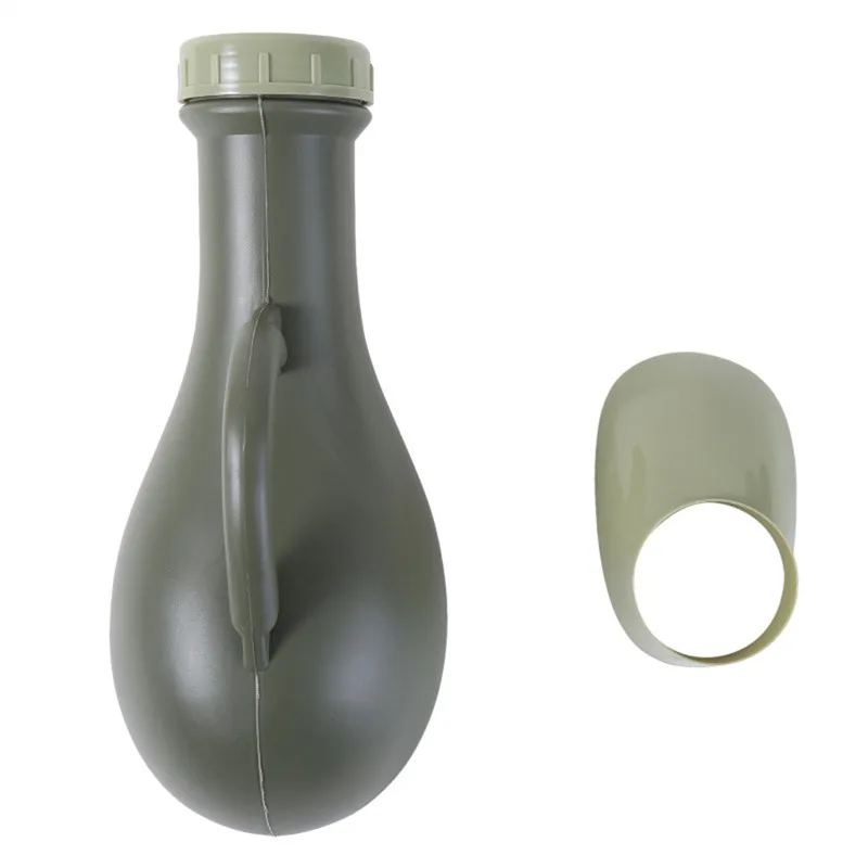 1000ML 남녀공용 소변 휴대용 병 플라스틱 소변기 뚜껑이 있는 여행용 캠핑 차량 장착형 비상 소변병 용기