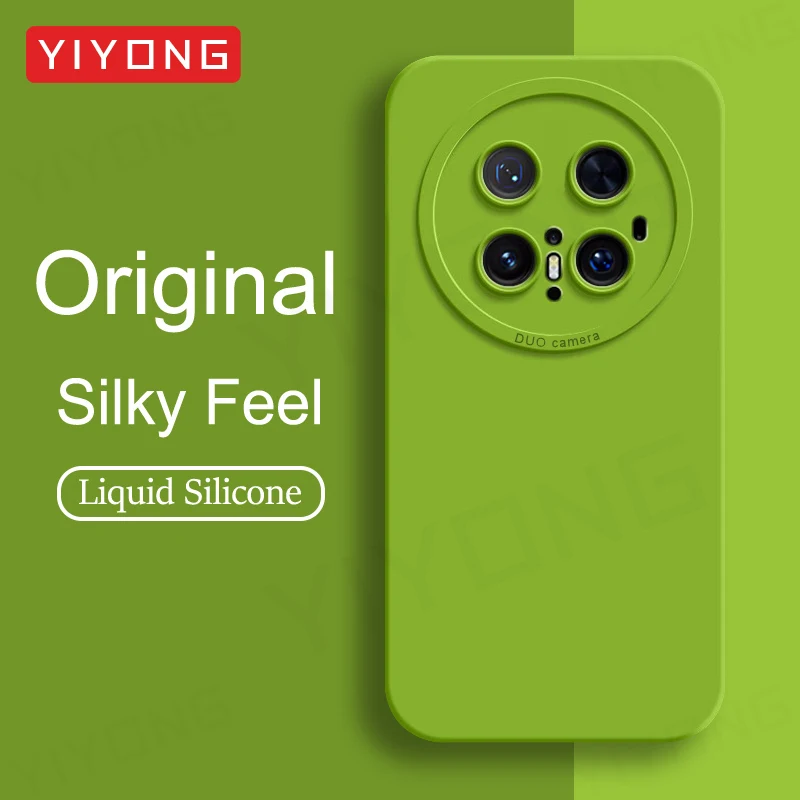 Silky Feel Liquid Silicone Soft Phone Case Cover by YIYONG