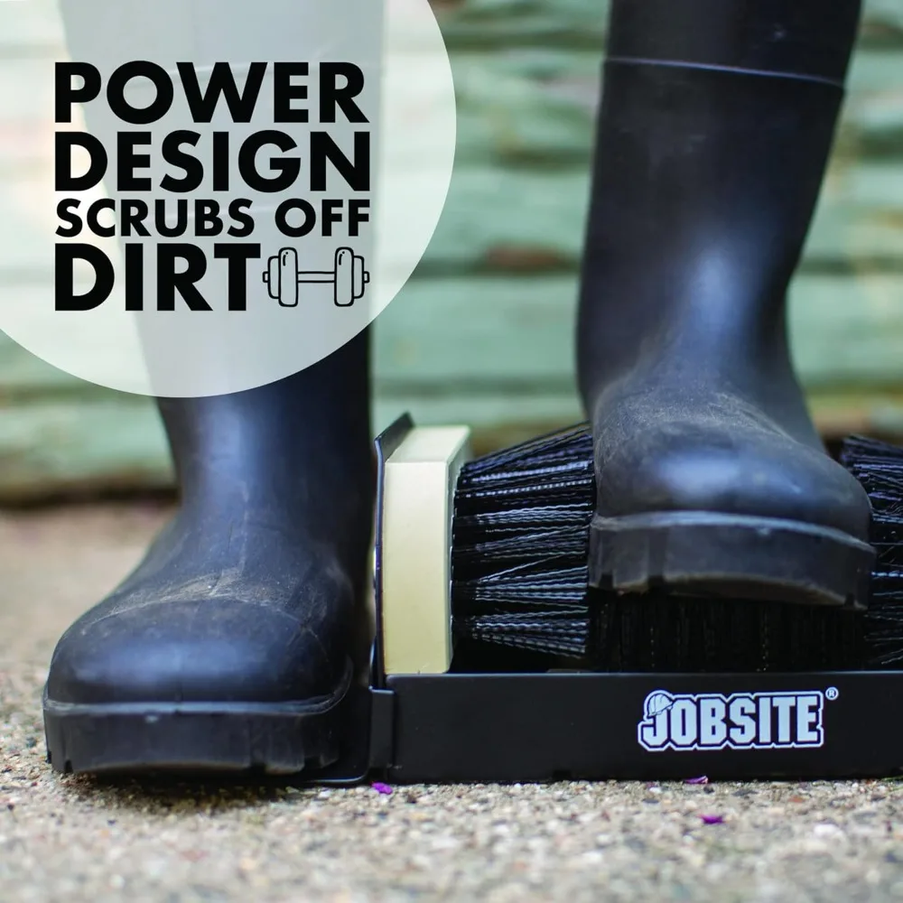 Boot Dryer with Heavy Duty Boot Scraper - Silent Shoe Dryer & Warmer For Work Boots, Gloves & Shoes - Fanless Convection Dry 3