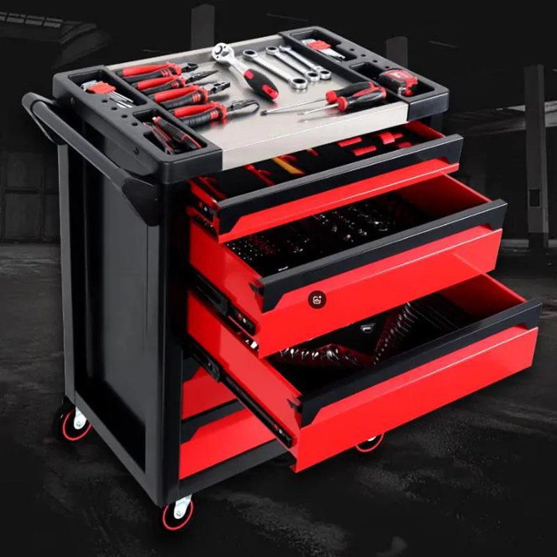 handles large metal Tool Cabinet Mechanical Workshop organizer professional workshop Tool Cabinet modular Tool Arrangement 2