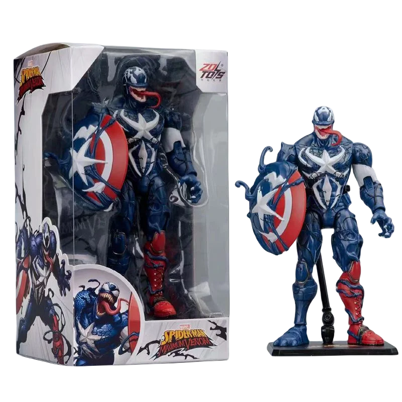 

Marvel, Фильм Мстители, Капитан Америка, издание, искусственное украшение, кукла, модель, персонализированная Изысканная игрушка