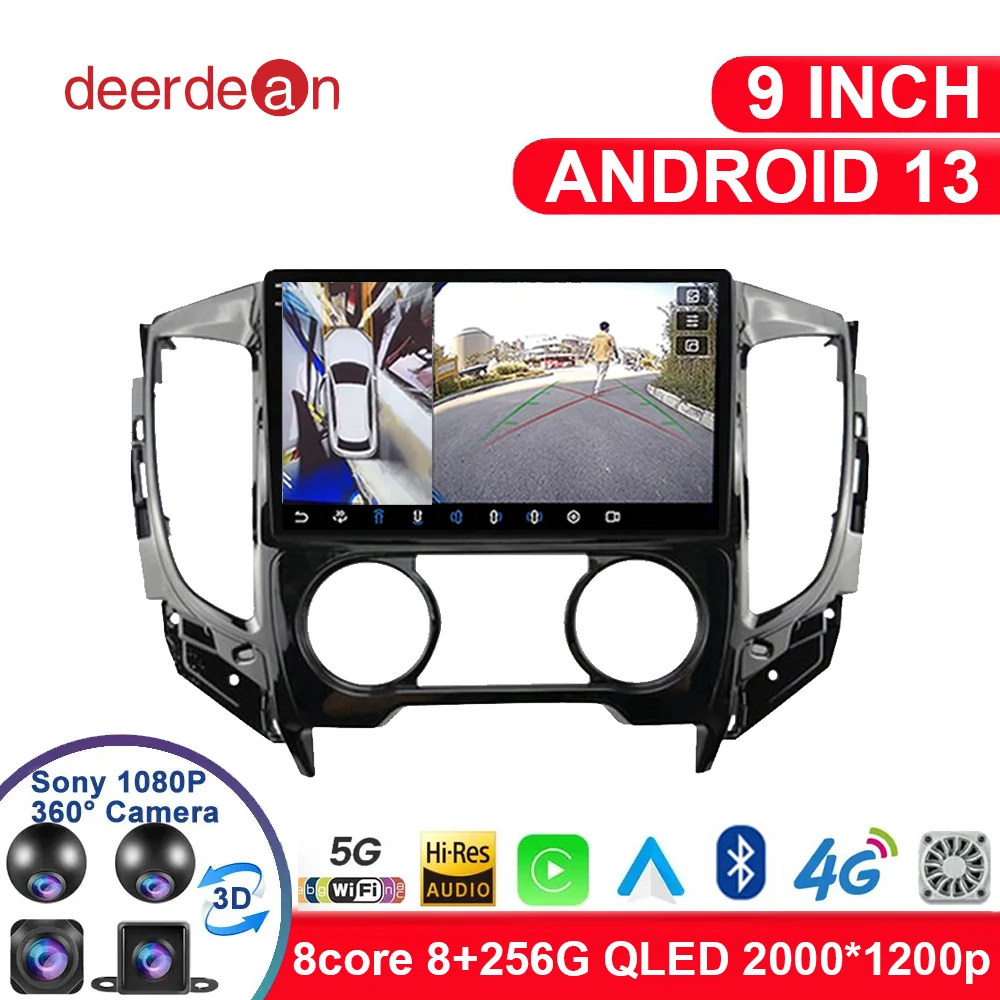 

Android 13 For Mitsubishi Pajero Sport 3 L200 5 Triton 3 2015 2016 2017 2018 2019 Car Radio Multimedia Carplay Video Player DSP