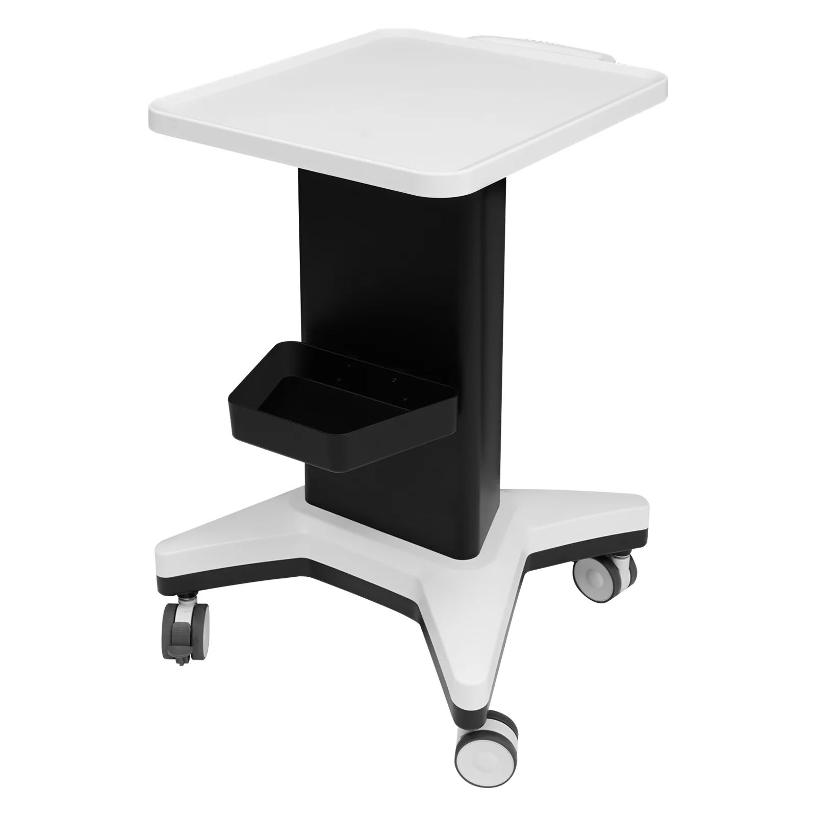 BYMAOCAR Professioneller, langlebiger, praktischer Wagen mit vier Universalrädern, platzsparender Schönheitswagen mit Seitenbox und Griff – Detail 2