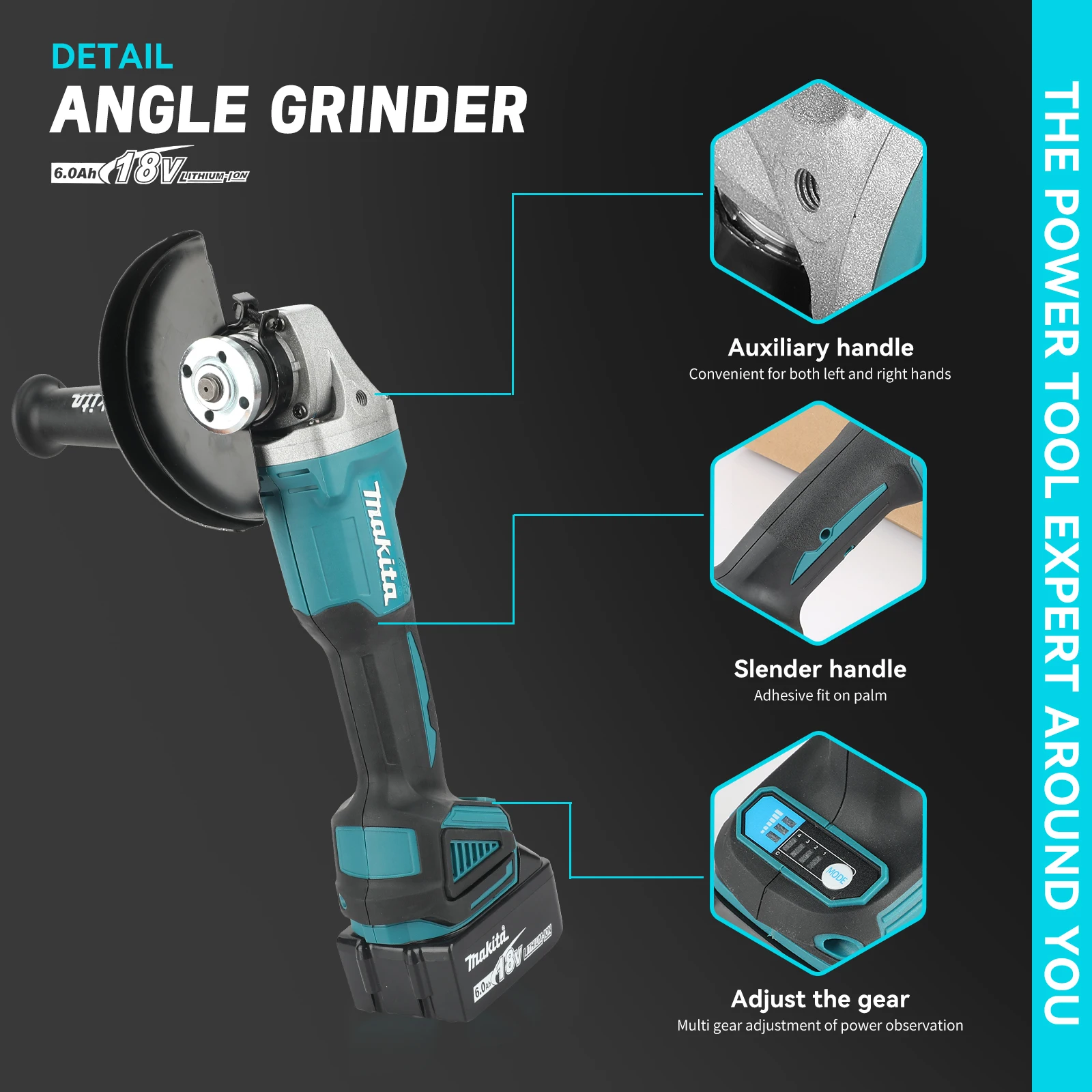 Grip and handle detail