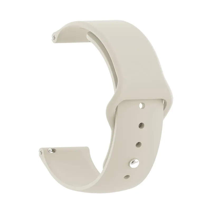 Silicone Watch Strap - 20mm/22mm Adjustable Band, Universal Fit