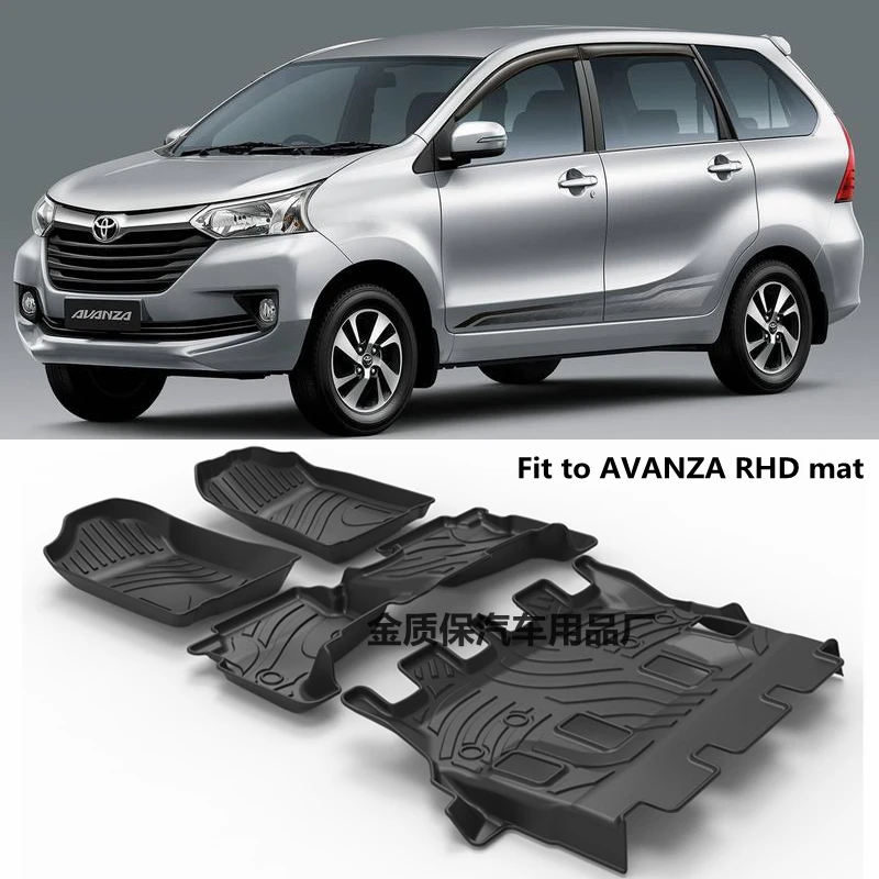 

Используется для TOYOTA AVANZA Автомобильный Ковер под заказ автомобильные коврики подходят для AVANZA пользовательские водонепроницаемые напольные коврики AVANZA автомобильные коврики