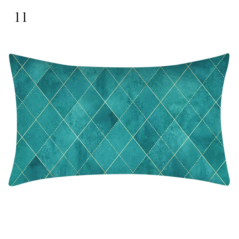 30x50cm Tropical Leaf Monstera Cushion Cover Polyester Throw Pillows Case Sofa Home Decorative Green Plants Print Pillowcase 