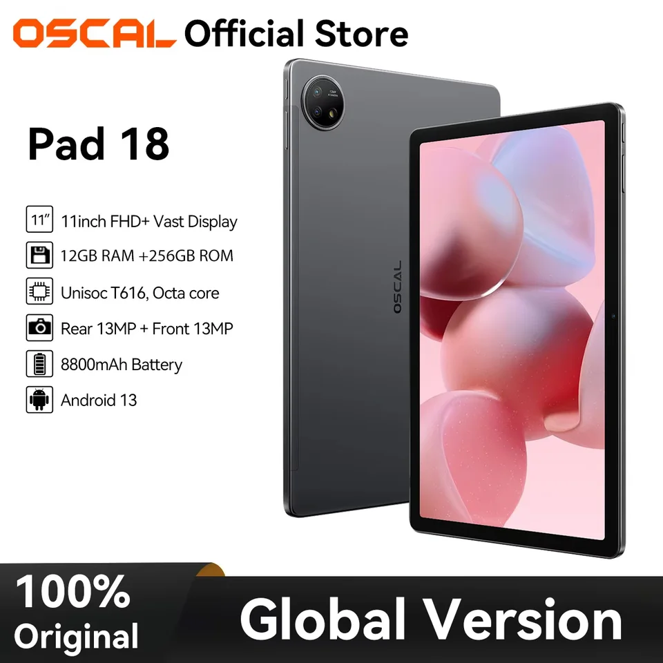 OSCAL Android 14 タブレット 18GB+256GB+1TB拡張 Amazon | Android 14 タブレット PAD80 WIFI OSCAL タブレット 10.51