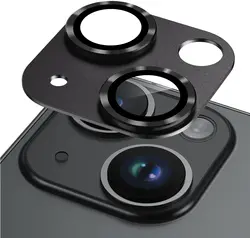 Premium Metal Tempered Glass Camera Lens Protector Film Cover - Phone Accessory - iPhone 12 Pro Max (Black)
